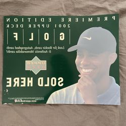 Tiger Woods Sticker For Window 