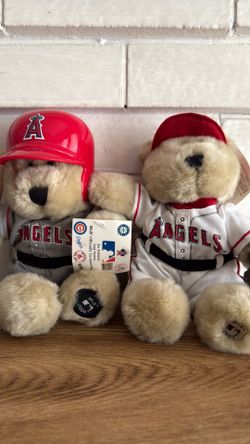 Anaheim Angels plush bears
