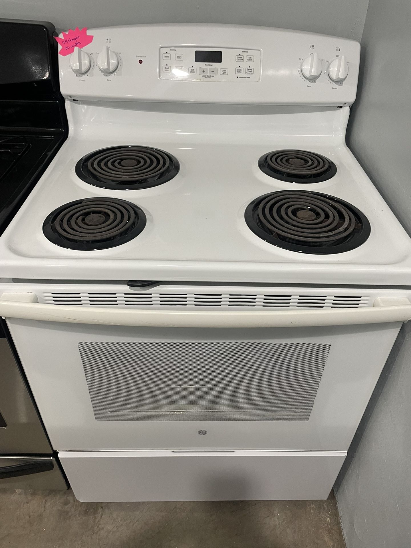 Ge Stove Electric