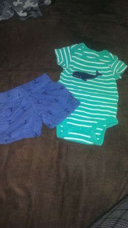 Baby boy Carter's 2 pc set