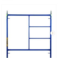 Scaffold Frame Set ,  Three High.  6 Frame, 6braces And Jacks
