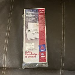 Avery Laser Badges From Estate Sale