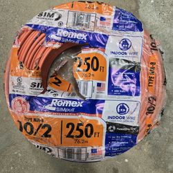 250' 10-2 Romex