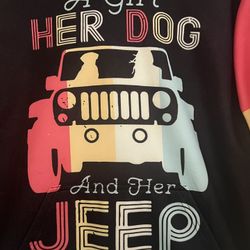 Women’s Jeep Pullover Hoodie Size Small