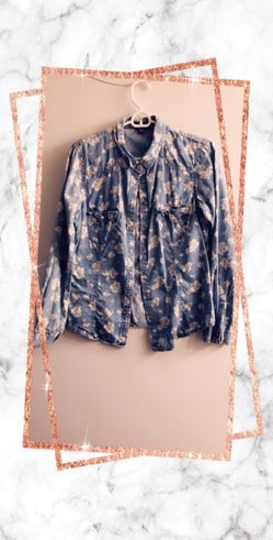 Blusa mezclilla