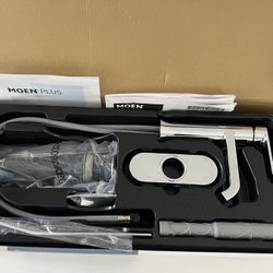 Moen Genta One-Handle Bathroom Sink Faucet w/ Drain