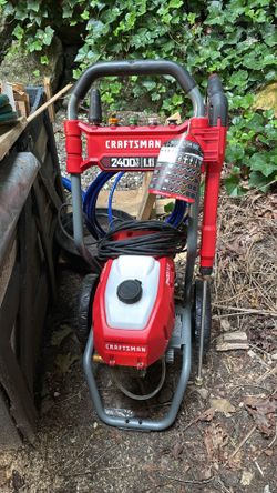 NEW Craftsman 2400 PSI Electric Pressure Washer – Complete Kit + 50’ Hose