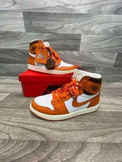 Women’s Air Jordan 1 Retro High OG – White/Starfish/Cacao Wow – Size 8.5 – A1D025391