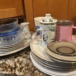 Plates, Dishes, Cups