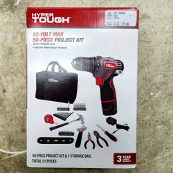 Hyper Tough Drill Kit New In Box