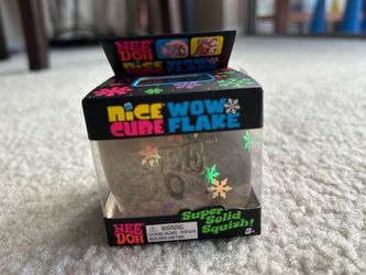 ❄️ NeeDoh Nice Wow Cube Flake! 💖💙💚