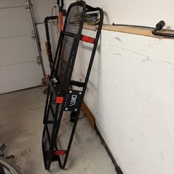 DK2 500 lb. Capacity 60 in. x 20 in. Steel Folding Hitch Cargo Carrier