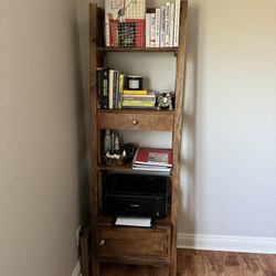 Nice Shelf With Small Drawer And Storage 