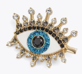 Kurt Geiger London Crystal Evil Eye Leather Belt, New with Tag, XS/S