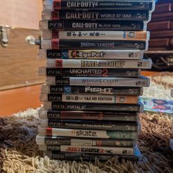 Ps3 Games, 10 Dollar Each