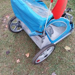 Double bicycle stroller toddlers