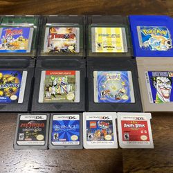 Nintendo DS 3DS Gameboy Color Games