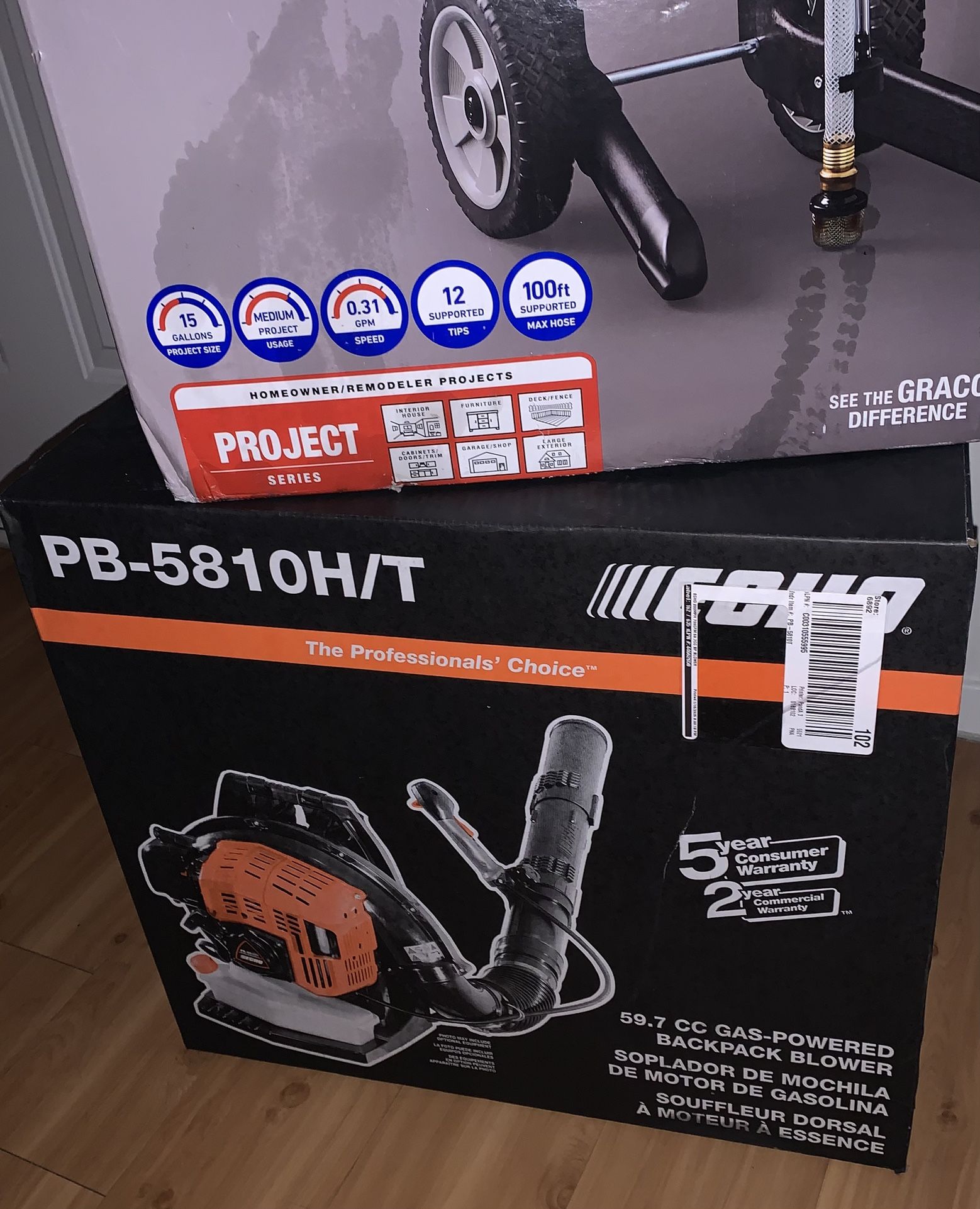 Backpack Leaf Blower NEW