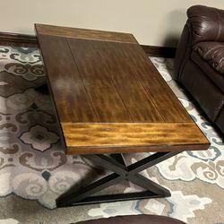 Coffee Table. Faux Walnut Color