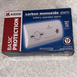 Carbon Monoxide Alarm New 