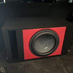 12” Ported Subwoofer Box 