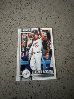 Clayton Kershaw 2026 card