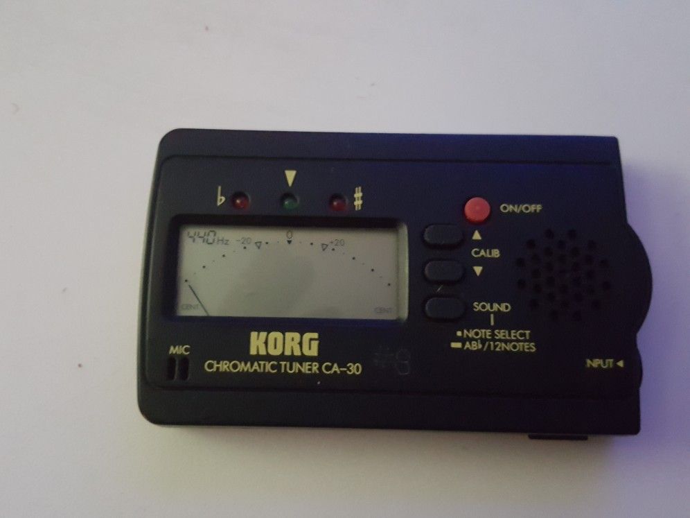 Korg chromatic tuner