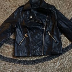 Art Class Pleather Jacket  Size 6/6X