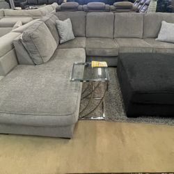 Altari Alloy 2pc Sectional Sofa w/ Chaise