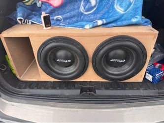 12” subwoofers