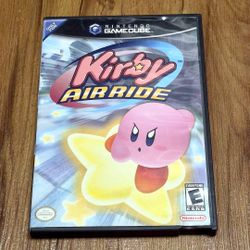 Kirby Air Ride ( Nintendo GameCube , 2003 ) Complete CIB Black Label
