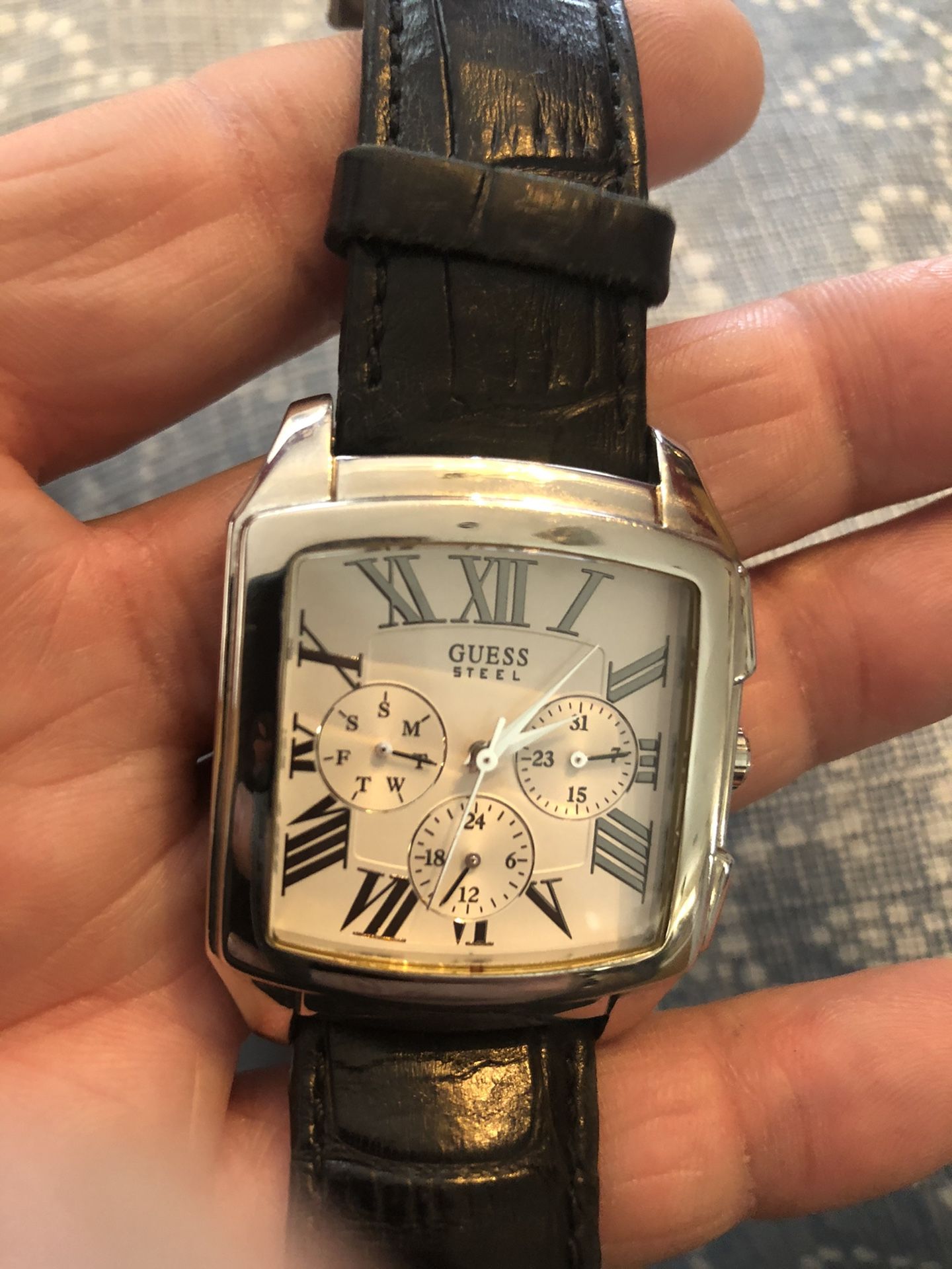 Guess steel watch