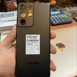 Samsung Galaxy S21 Ultra 5G 128gb Unlocked Like New No Defects 