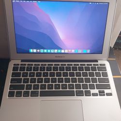 2015 MacBook Air-OS Monterey-8GB Ram-11.6"-Good Battery-Charger