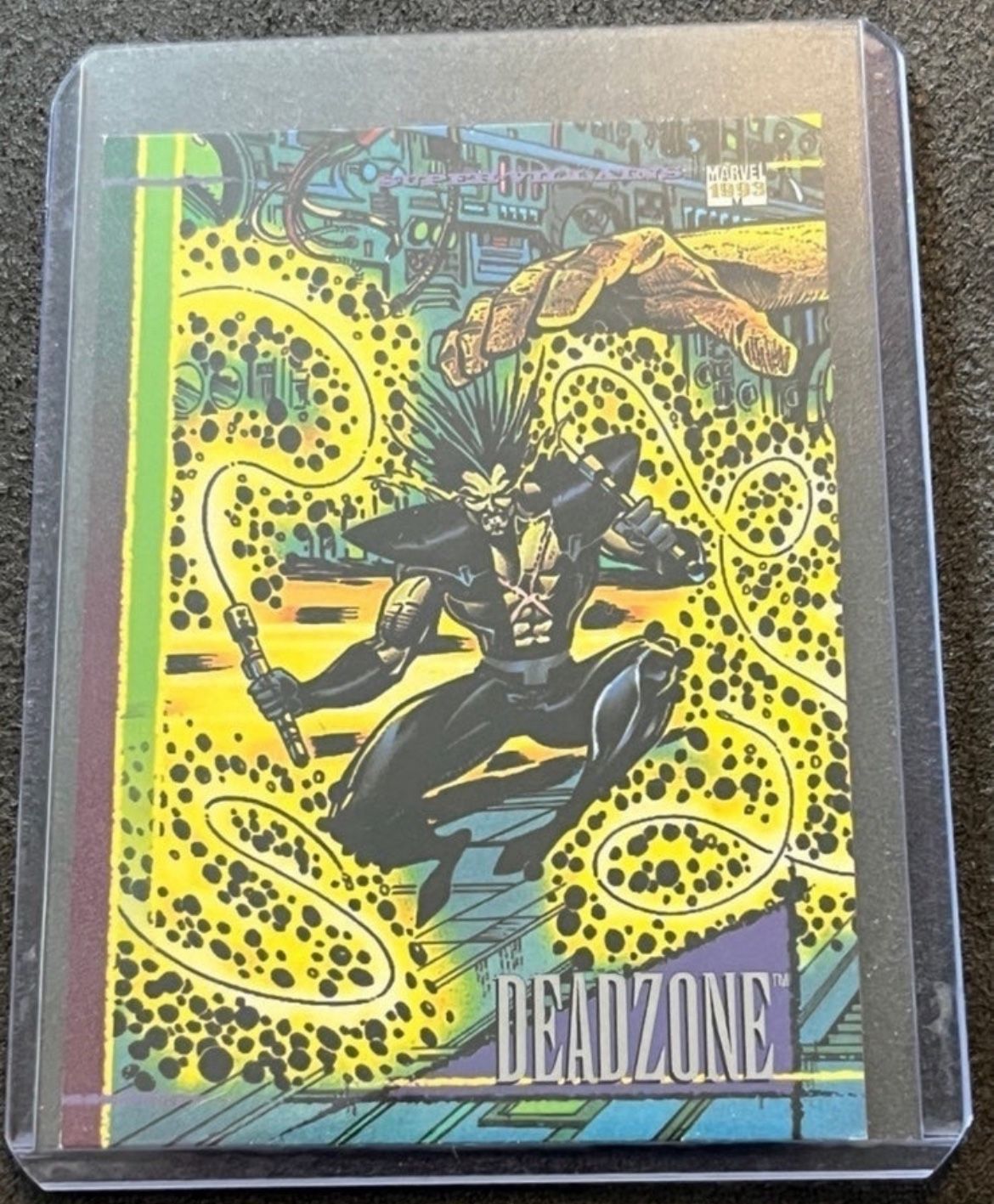 1993 Skybox Marvel Universe Series IV 4 Trading Card #4 Deadzone
