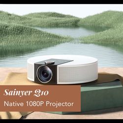 Sainyer Mini Smart Projector for Home & Outdoor Use