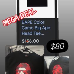 Bape Camo Big Ape Head 