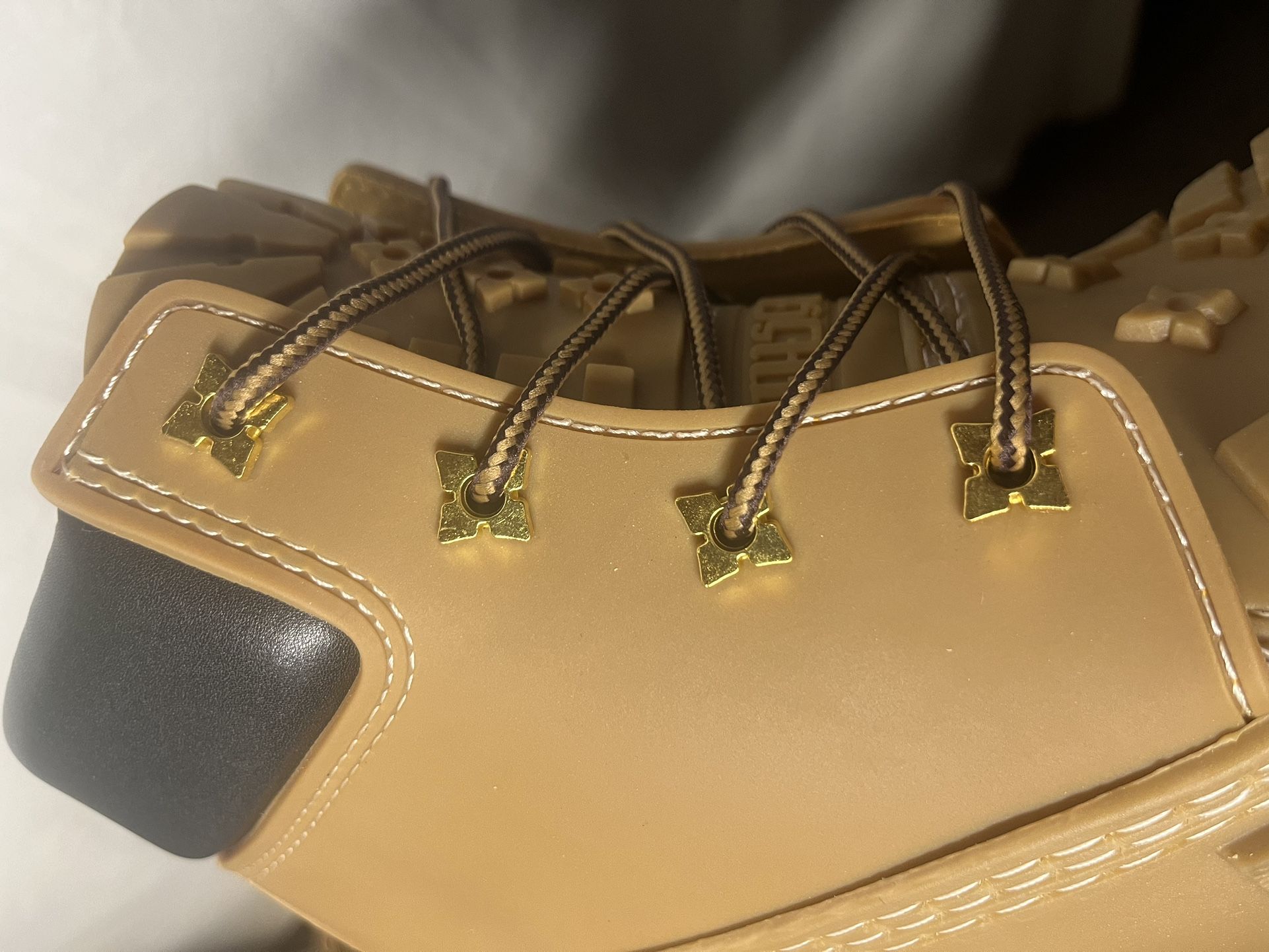 MSCHF 2x4 Boot 2024 Camel Wheat Oversized NY Timbs MSCHF 014 Size 8