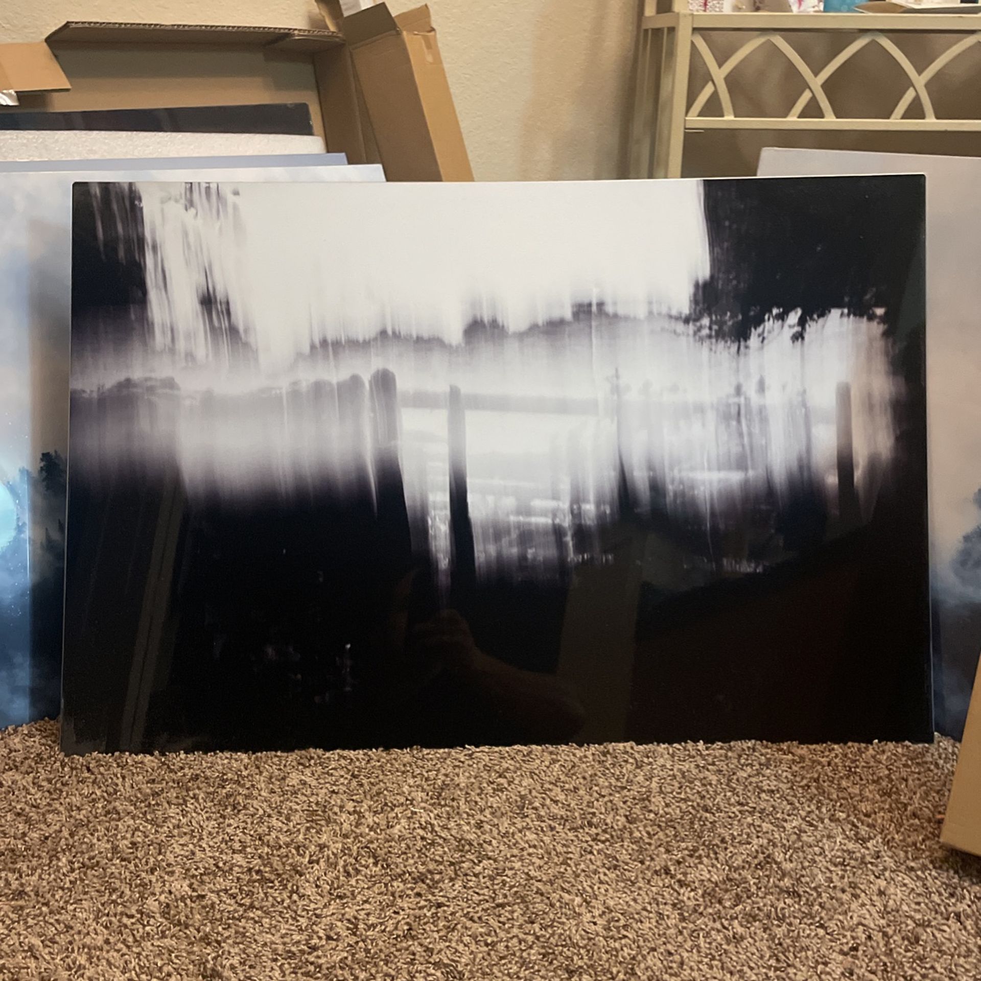 Art With Frame Set Up