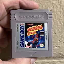 Motocross Maniacs for Nintendo Gameboy video game boy console system GBA advance Color GB Maniac