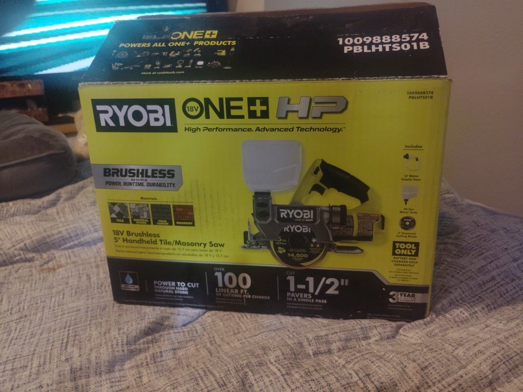 18volt Brushless Tile And Masonry Saw 