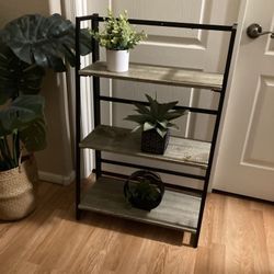 Folding Plant Stand Organizer