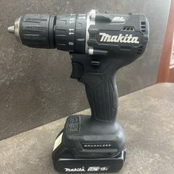 Makita XPH15 1/2 Concrete Steel Sub Compact Brushless Hammer Driver Drill Kit W 2.0 Battery