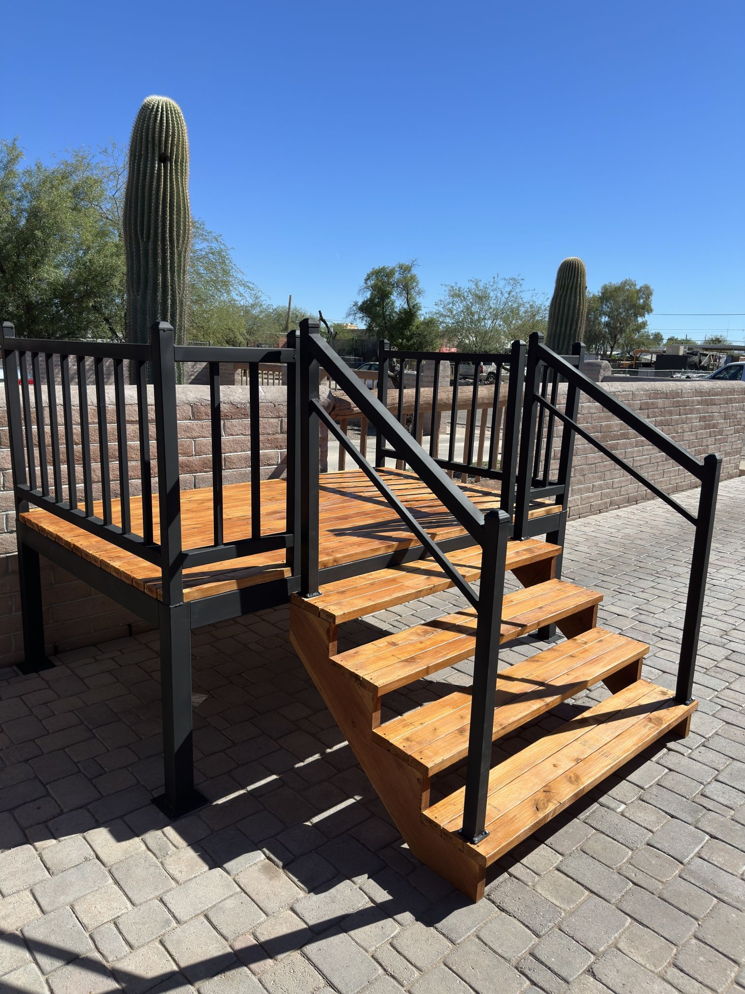 Sturdy Trailer Home Deck / 🌵No Credit Needed Payments