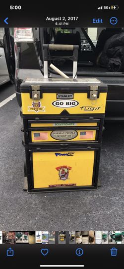 Stanley Rolling Toolbox 80s/ Early 90s (JUST DROPPED PRICE)