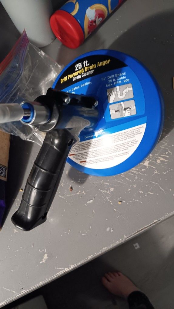 Powered Drain Auger