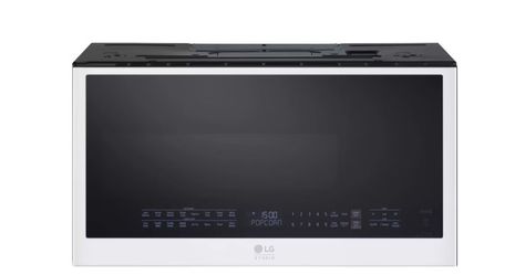 LG Studio Over the range Convection Microwave Oven with Air Fry