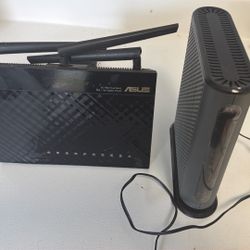 Cable Modem And Router ASUS
