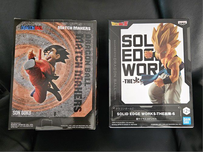 Dragonball Z Goku & Super Saiyan Gotenks JAPAN Action Figures NEW