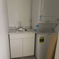 Ge washer in dryer